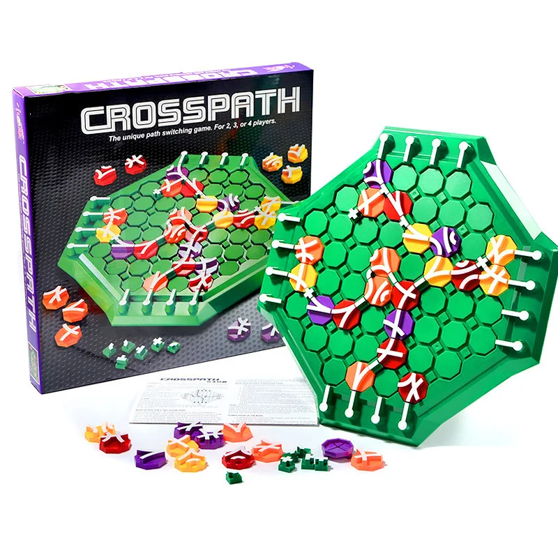 

New Style Cross Camera Track Strategy Board Games Card Parent And Child Interactive Family Educational Tabletop Game CHILDREN'S