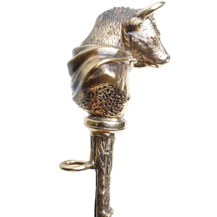 Рисунок 3 - Подарочная ложка для обуви «Бык» с держателем (42 см