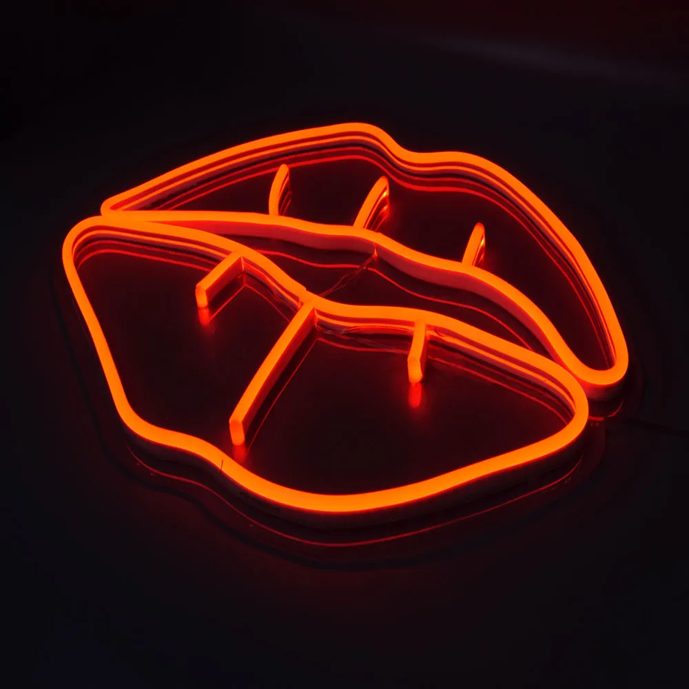 

Outdoor 12V Soft Acrylic Logo Signage Letter Board Light 3D Flexible Led CustomNeon Sign Hustle Wedding Home Bar Decorative