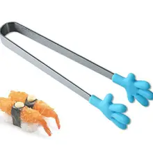 1 шт. зажим для ручки из нержавеющей стали мини силиконовые щипцы плоскогубцы кухонные инструменты