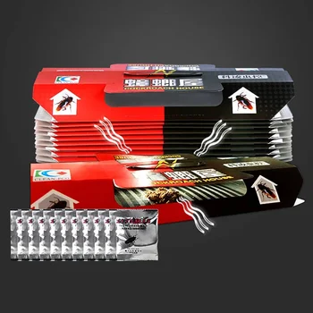 

10Pcs Cockroach House Cockroach Trap Repellent Killing Bait Strong Sticky Catcher Traps Insect Pest Repeller Eco- friendly