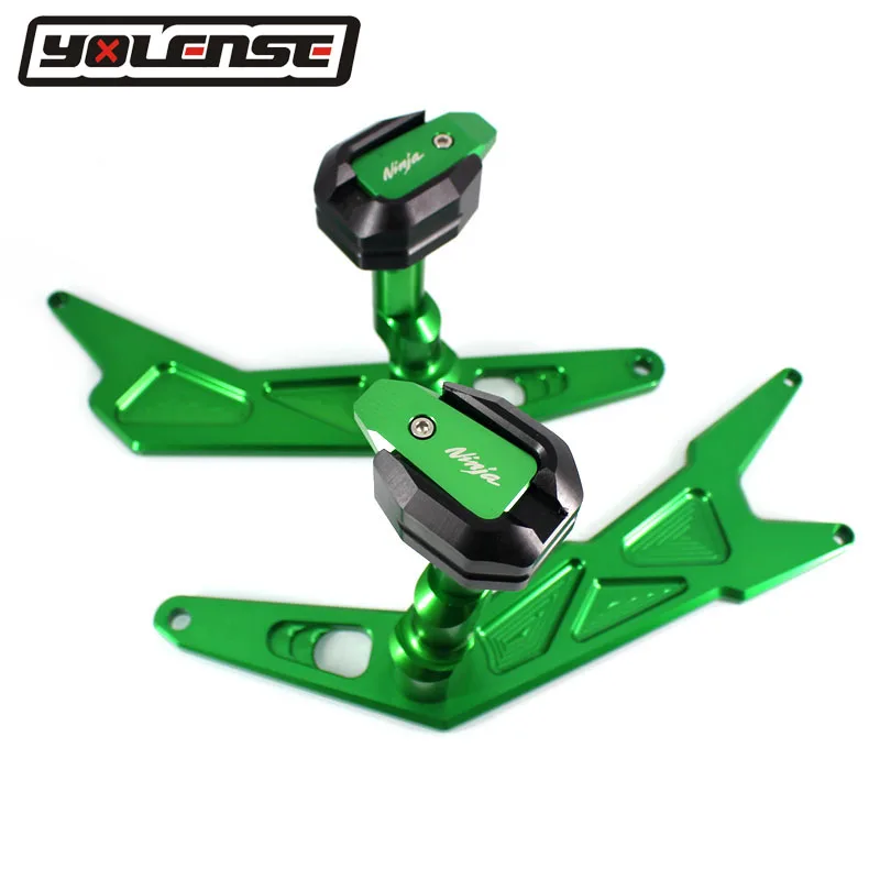Для KAWASAKI NINJA250 NINJA300 NINJA 250 300 2013 2016 Мотоцикл CNC Рамка слайдер поломка защита от