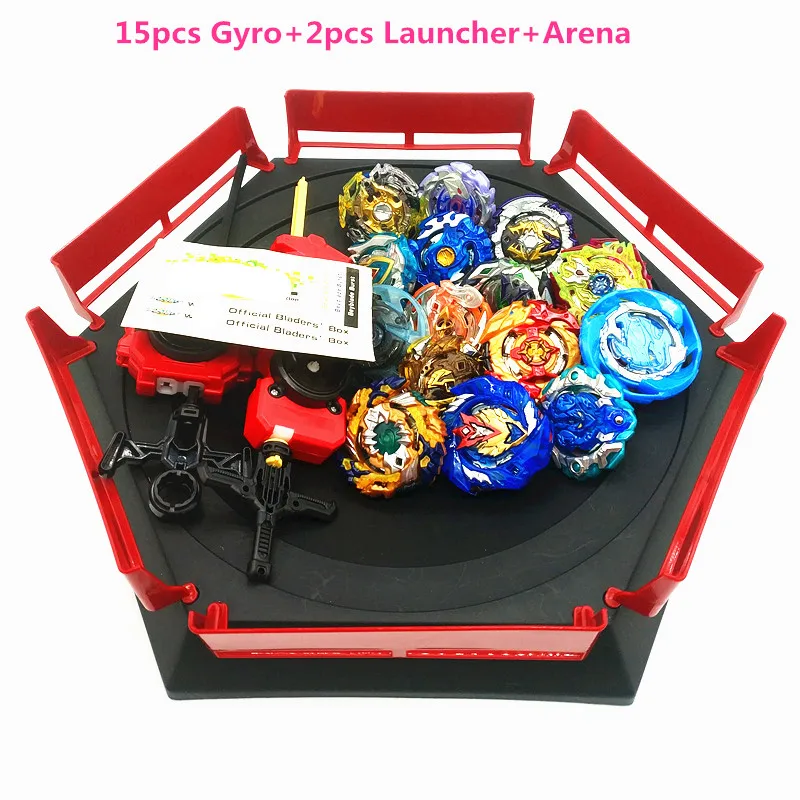 Beyblade GT Burst Arena, волчок, металлический бой, Bey blade, металлический бэйблэйд, стадион, детские подарки, классическая игрушка для детей - Цвет: Arena15pcs 3LK