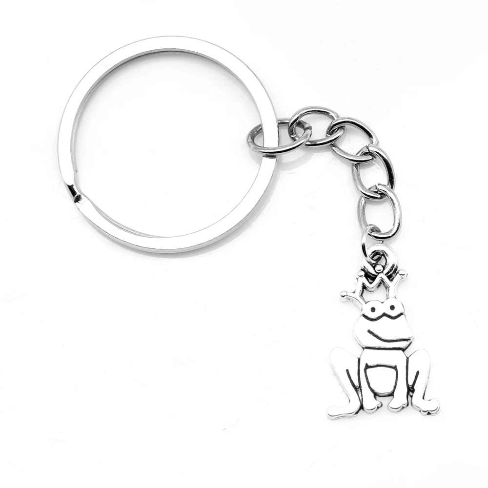 

1 Piece 18X22mm Frog Key Chains Keyring