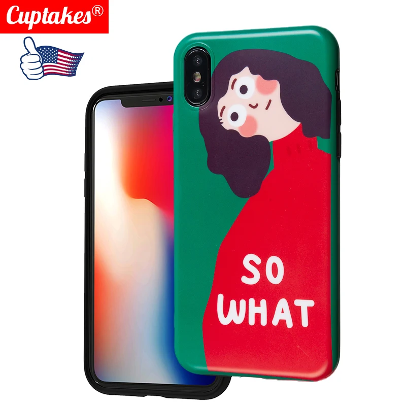 Роскошный брендовый Мягкий силикон imd чехол для iPhone 11 Pro 7 8 Plus X 10 6 S милый с