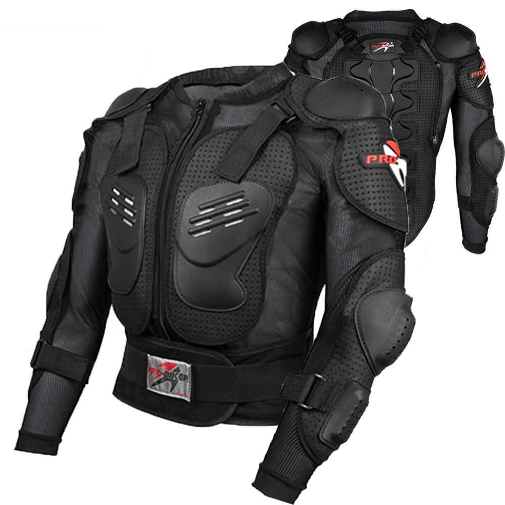 Pro-Biker Motorcycle Protective Riding Armor Jacket Full Body Armor Clothes Motocross Turtle Back Protection Motorcycle Jackets