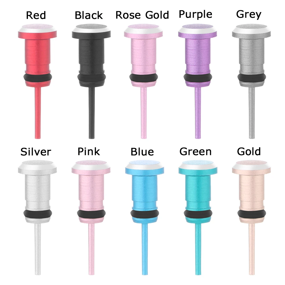 Universal Metal Earphone Dustproof Plug and Stopper