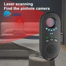 

Hidden Camera Detector Car GPS Locator Tracking Detection Portable Anti-Surveillance Anti-Sneak Shoot Night Vision Motion Tool