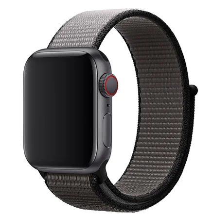 Anchor Gray Светильник со светоотражающим браслетом, спортивный ремешок для Apple Watch, 44 мм, 42 мм, 40 мм, 38 мм, нейлоновый ремешок для iwatch, серия 5, 4, 3, 2, 1 - Цвет ремешка: Anchor Gray