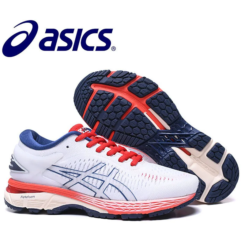 Оригинальная женская обувь Asics-Kayano 25 дышащая устойчивая обувь для бега уличная теннисная обувь Asics-gel kayano 25 - Цвет: 3