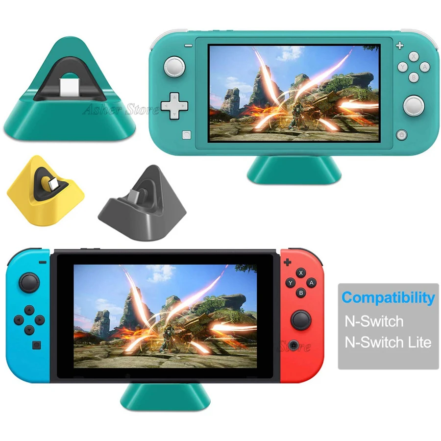 Rend Switch Lite док станция Подставка для зарядного устройства портативная мини usb type C