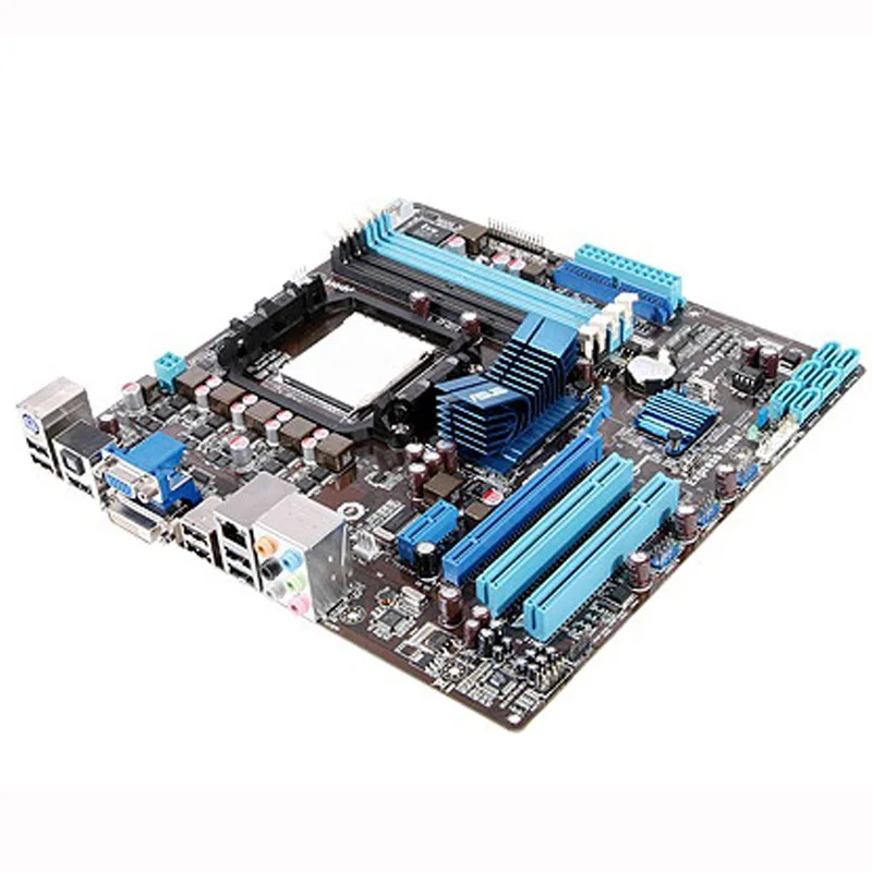 Для AMD 785G ASUS M4A785T-M материнская плата Socket AM3 DDR3 16GB M4A785T M системная плата uATX настольная материнская плата USB 2,0 SATA II б/у