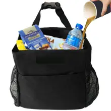 Подвесная Ткань Оксфорд автомобиль для мусора мешок Водонепроницаемый автомобиля хранение мусора может мешок для мусора организатор Умная мусорная корзина для хранения может