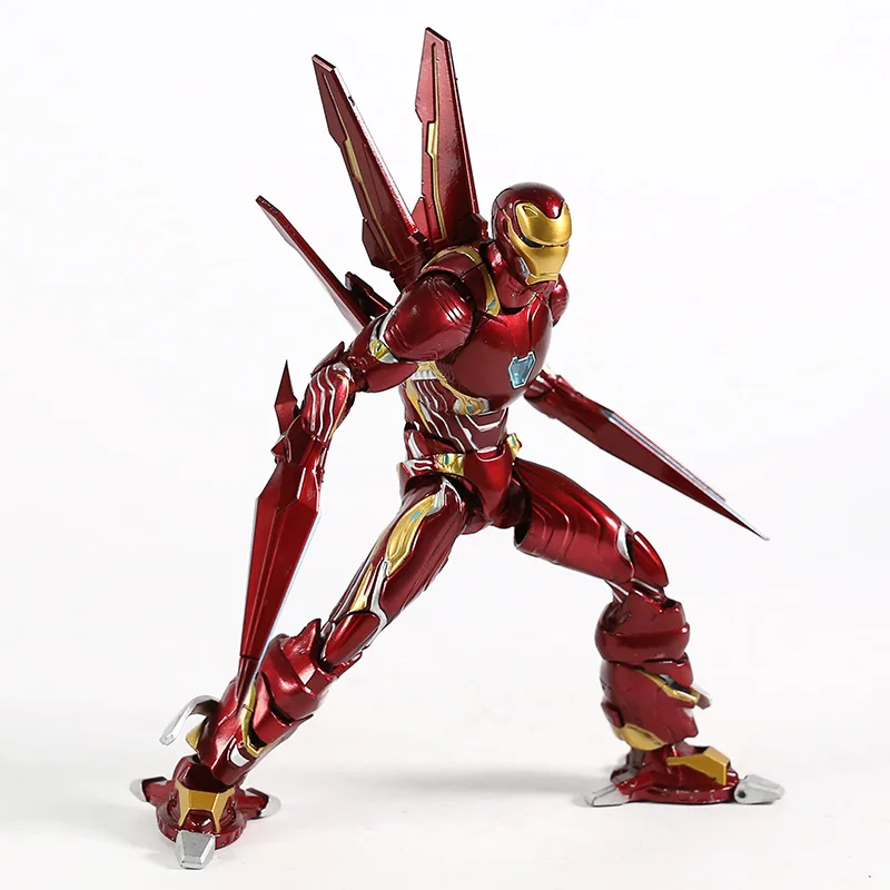 SHF ЖЕЛЕЗНЫЙ ЧЕЛОВЕК Марк L MK 50 нано оружие Набор ПВХ экшн фигурка Коллекционная