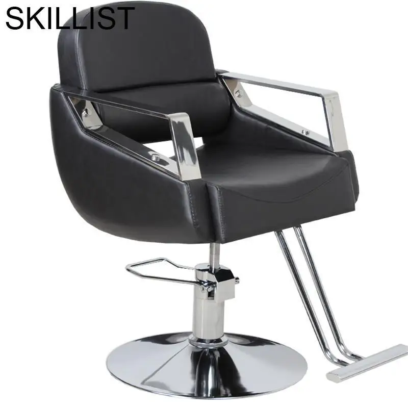 Barbero Fauteuil Barberia De Belleza Schoonheidssalon Cabeleireiro Stoel Hair Chaise Silla Barbershop Cadeira Salon парикмахерское кресло