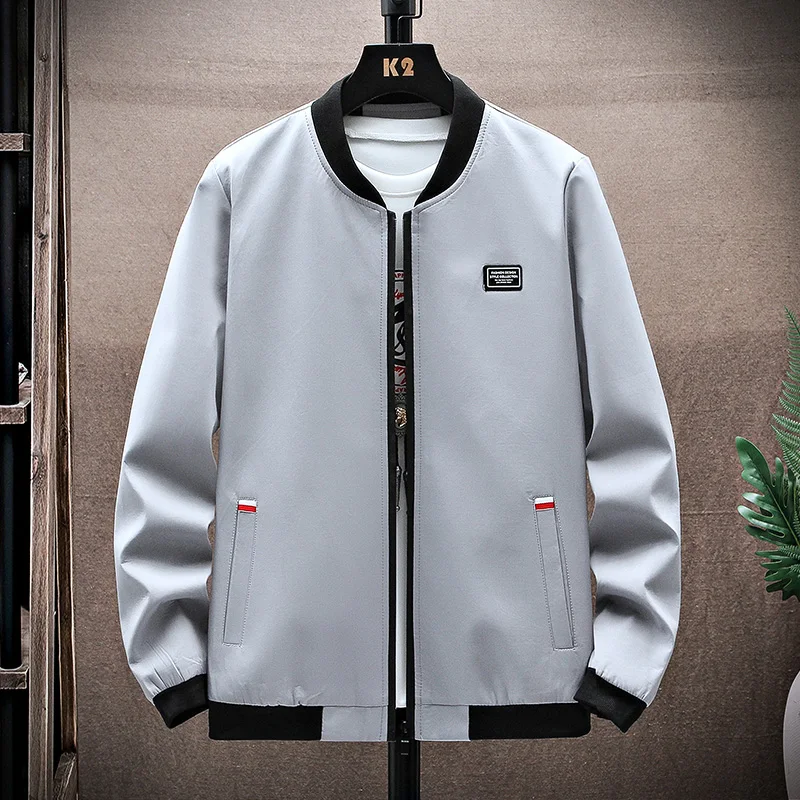 

Новинка 2021, мужская повседневная куртка-бомбер с капюшоном, весна-осень, ветровка в стиле хип-хоп, спортивная куртка на молнии, мужские пальто, Прямая поставка