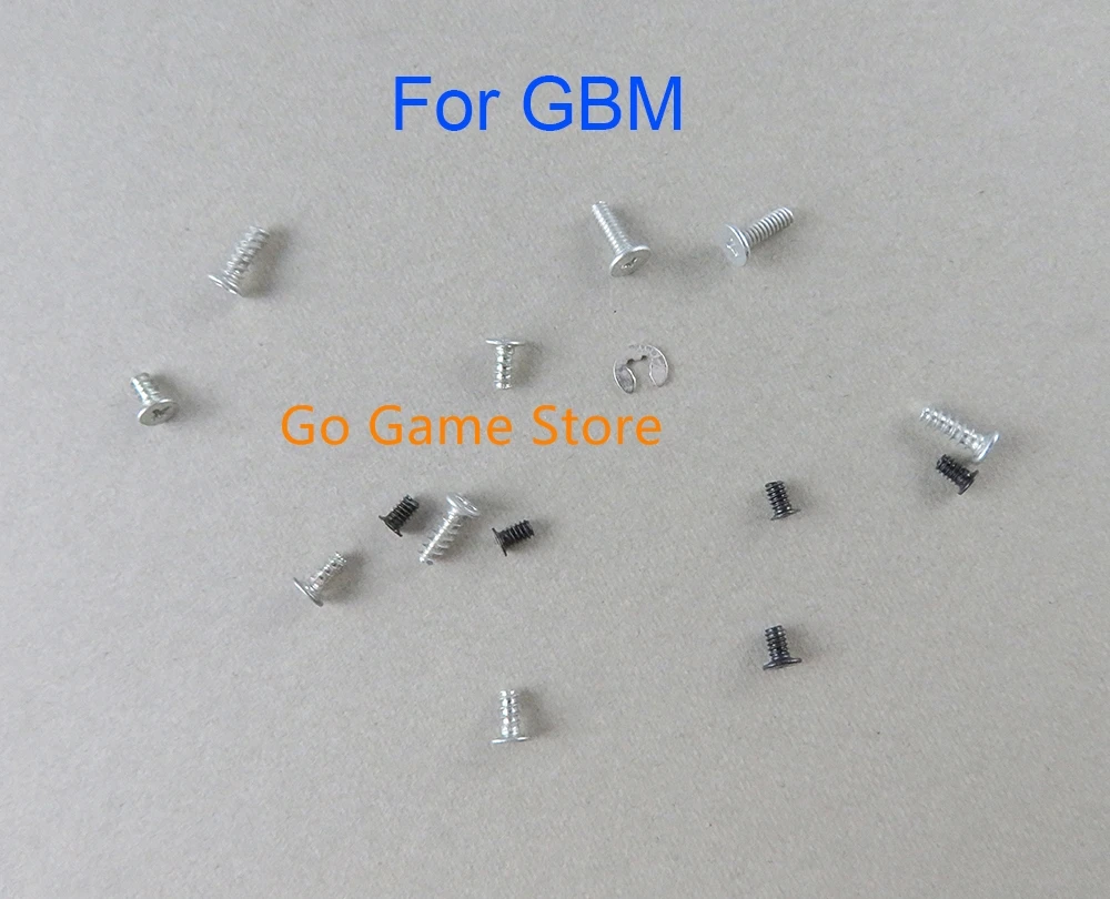 

40sets For GBM Philips Head Screws Set Replacement for GameBoy MICRO Console Shell