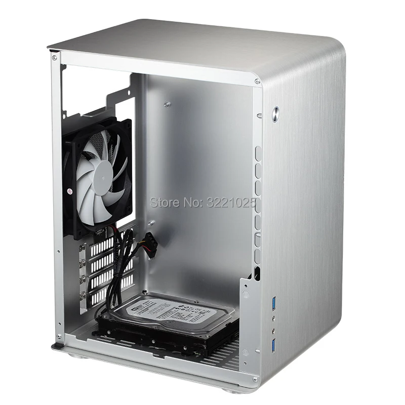Jonsbo U3 PCケース アルミニウム製 シルバー Jonsbo U3 PCケース アルミニウム製 シルバー