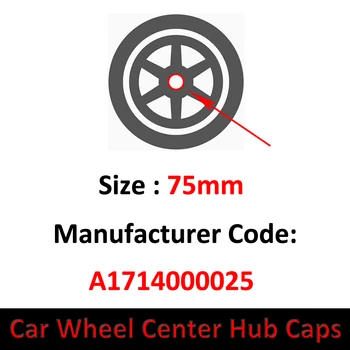 

75mm Car Wheel Center Caps Hub Rim For Mercedes Benz A C E S SL SLK ML GL CLS GLA GLC GLK AMG Auto Badge Emblem Logo Covers