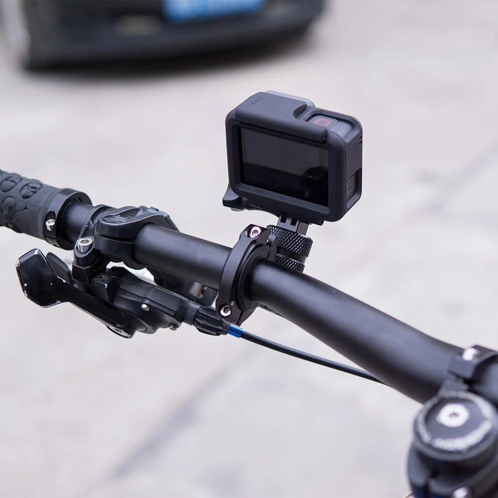 Горячее предложение! кронштейн для велосипеда Gopro, простая модель, вращающийся на 360 градусов, крепежный кронштейн для руля велосипеда