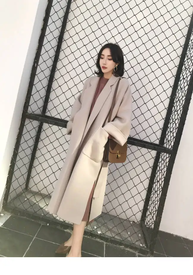 Autumn and winter new style Korean-style fur coat, thickened large-size women's coat, women's coat, loose medium and long
