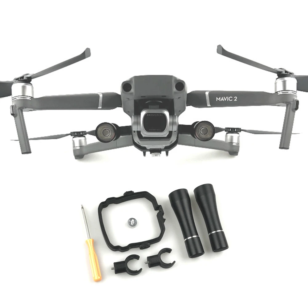 3D Printing Night Flight LED Lighting Kit for DJI Mavic 2 Direction Navigation Spot Light Headlight RC Drone Accessories | Электроника