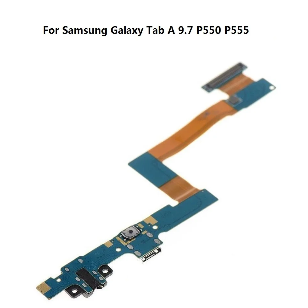 10 шт./лот samsung Galaxy Tab P5100 P5200 P7100 P7300 P7500 P900 P550 T550 P600 T520 T530 T800 N8000 зарядки Порты и разъёмы гибкий кабель - Цвет: P550 P555