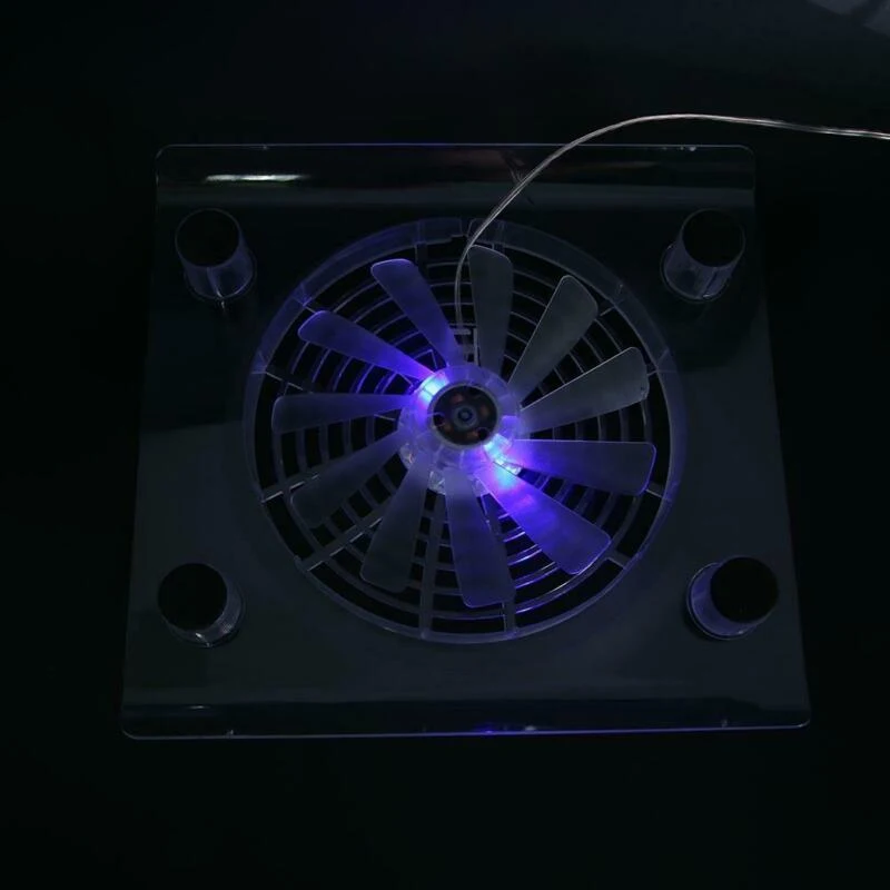 High Quality USB Cooling Fan LED Display Cooler Pad Stand For Laptop