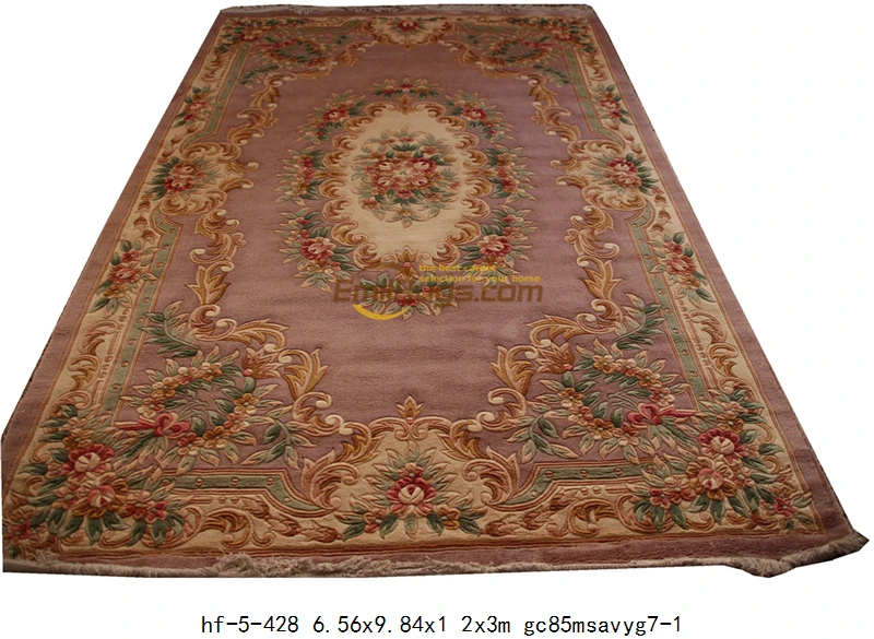 stair carpet wool french carpet About Hand-knotted Thick Plush Savonnerie Rug 6.56' X 9.84' - Цвет: hf-5-428 6.56x9.84