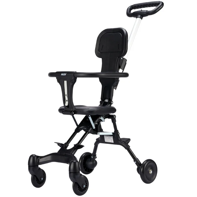 Baby portable trolley light folding tri-in-one child's basket car seat | Мать и ребенок