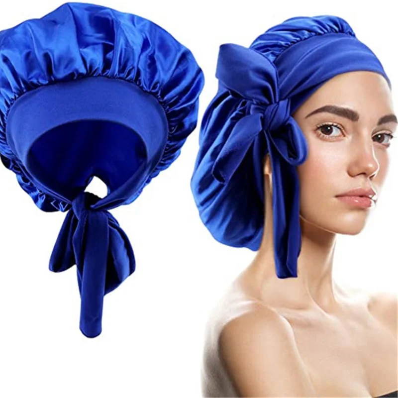 Luxury Big Bonnet High Quality Designer Bonnets Wholesale Sleeping Bonnet  Sleeping Cap Hair Bonnet Hat Cover For Women Long Hair - Shower Caps -  AliExpress