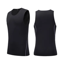 Мужской жилет для фитнеса, впитывающий пот, быстро сохнет, Облегающая майка, спортивная одежда для спортзала, бега, топы, одежда, Новинка