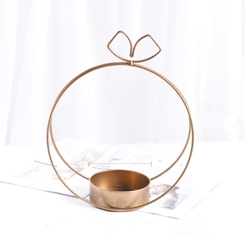 

520 Flowers Arrangement Portable Wrought Iron Circular Flower Diy Basket Flowers Box Floral Flower Shop With A D