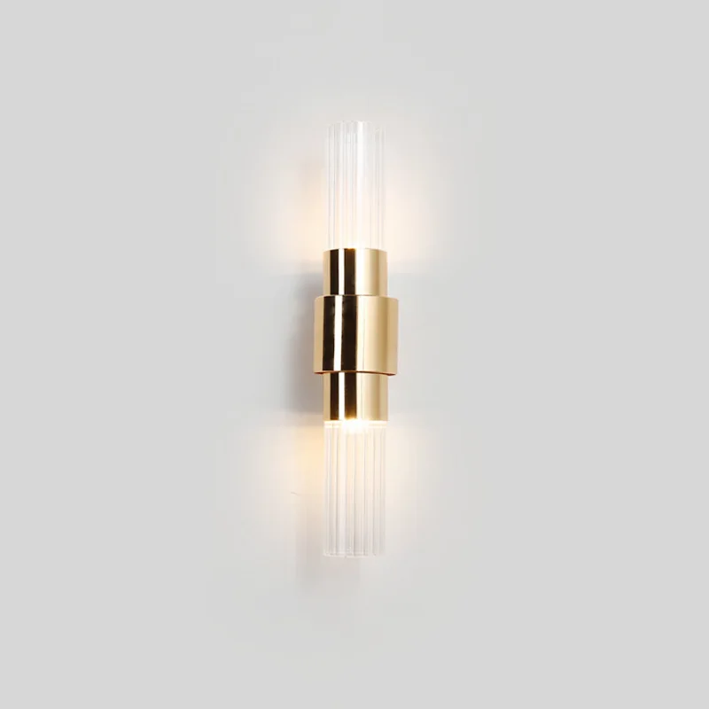 

nordice led wall light nicho de parede wood bedroom aisle corridor cabecero de cama