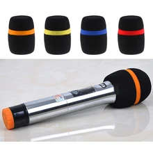 10 шт. микрофоны фильтр крышки моющиеся многоразовые толстые Ручной Микрофон ветрового стекла протектор Губка Крышка для KTV интервью