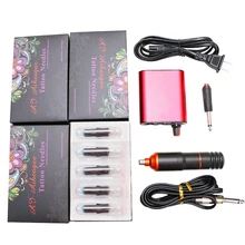 Powerful Pen Rotary Tattoo Gun Machine Black Precision Motor Tattoo Machine Tattooist Body Art Us Plug