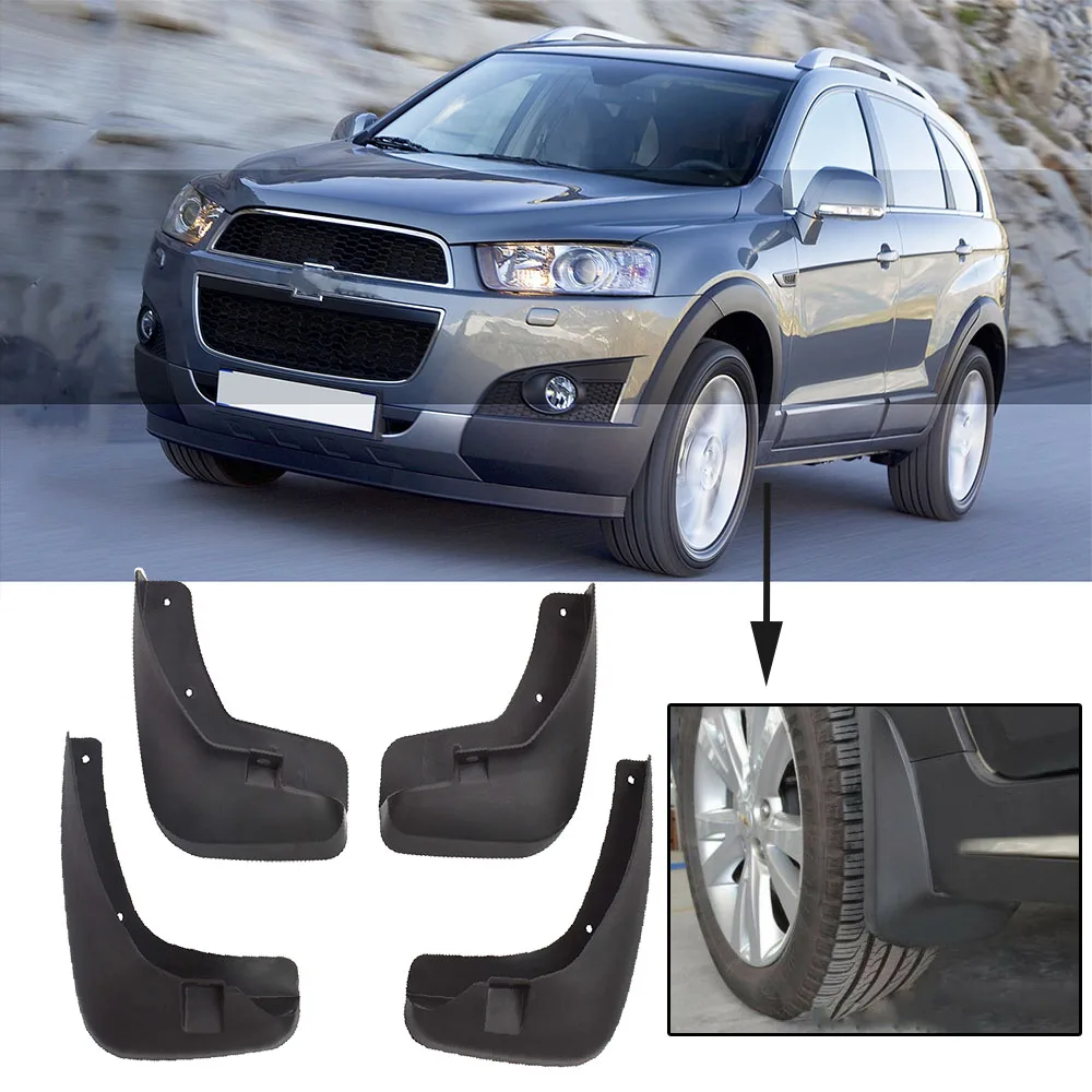 Брызговики для Chevrolet специальные коврики Holden Captiva 7 Спорт 2006- Автомобиль всплеск осадка ограничители Брызговики щиток 2010 2011 2012 2013