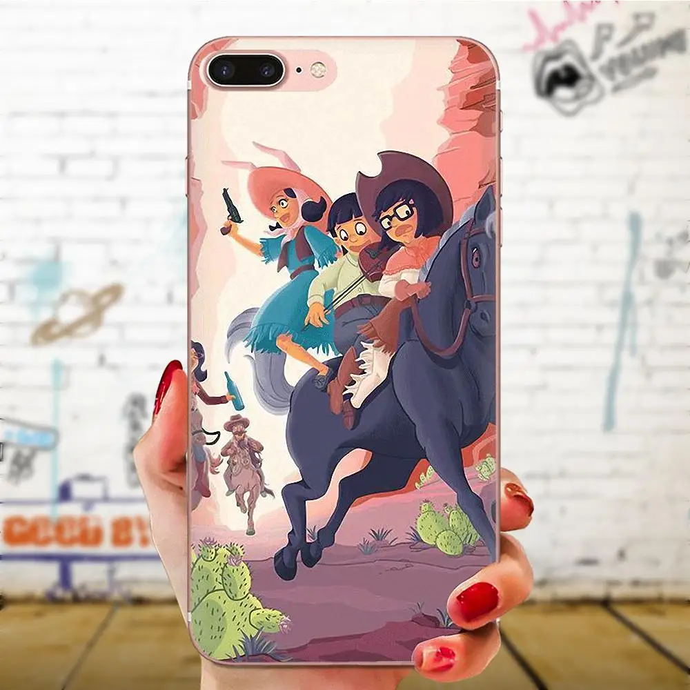 Мультфильм Боб бургер Прекрасный Мягкий ТПУ телефон кожи для Apple iPhone 11 Pro X XS Max XR 4 4s 5 5C 5S SE 6 6S 7 8 Plus - Цвет: as picture