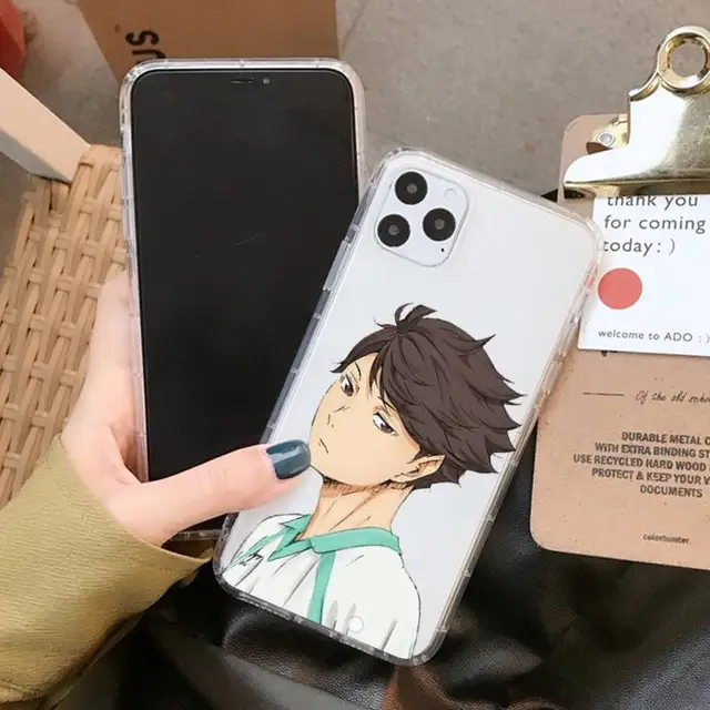 YNDFCNB Anime Haikyuu Oikawa Phone Case for iPhone 11 12 pro XS MAX 8 7 6 6S Plus X 5S SE 2020 XR cover a12