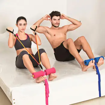 

Sit-Ups Aid Set With Pull Rope Abdominal Muscle Training Exercise Adjustable Home Fitness Workout Healthy Abdomen Lose Weight