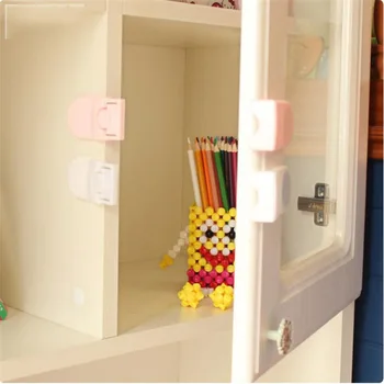 

Hot Sale Baby Safety Cabinet Lock Round Hole Adjustment Lock Protection For Children Baby Products Kids Safety Gates Doorways