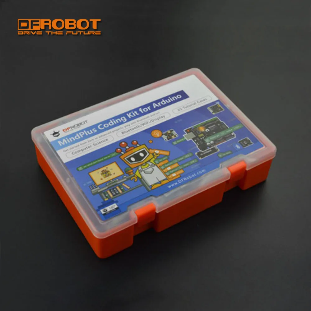 Набор для кодирования DFRobot MindPlus с расширительным щитом DFRduino UNO R3 IO 18 датчиков Arduino