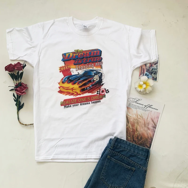 PUDO Fashion Women's T Shirt with The 