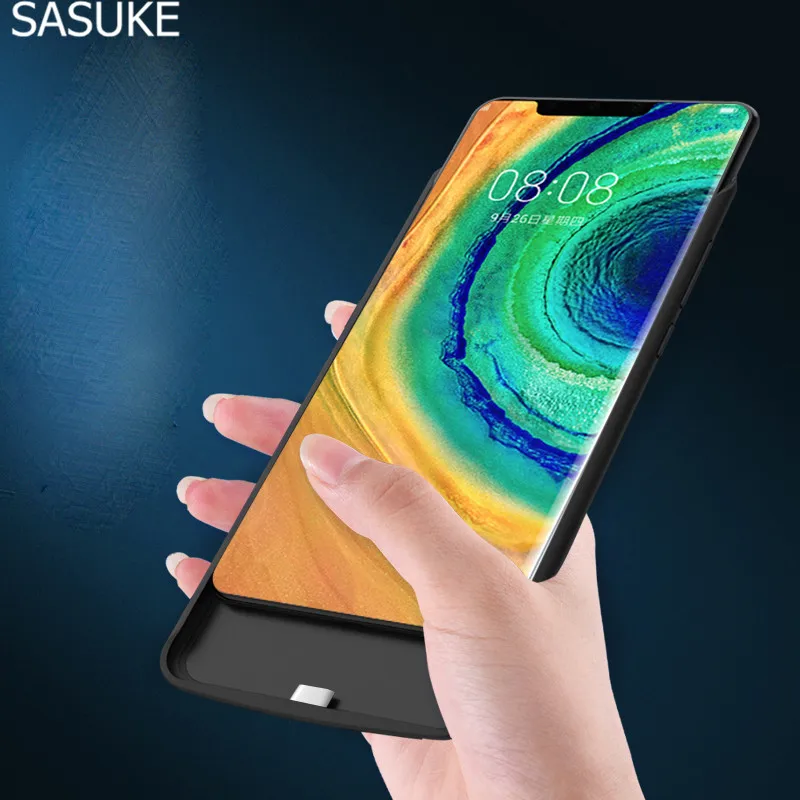 6800 мАч чехол с аккумулятором s для huawei mate 30 Мягкий край полный корпус Зарядка Внешний аккумулятор чехол для huawei mate 30 Pro Твердые крышки питания