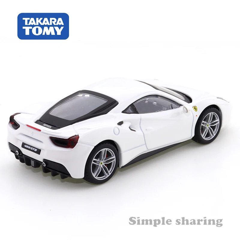 Takara Tomy Tomica Подарки Бураго подпись серии 1:43 488 GTB автомобиль детские игрушки