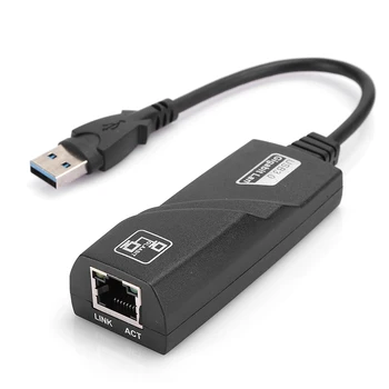 

USB 3.0 Drive-Free Gigabit Ethernet Adapter Network Card for Nintendo WII Game Machine USB Ethernet Adapter