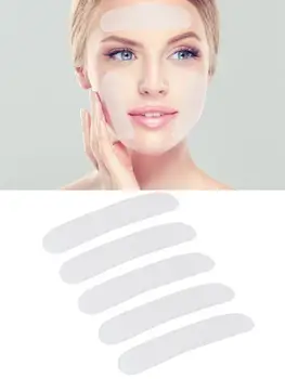 

80PCS Forehead Patch Wrinkle Remover Strips For Smooth Firm Skin Safety And High Quality Transparent High Quality Quick Delivery