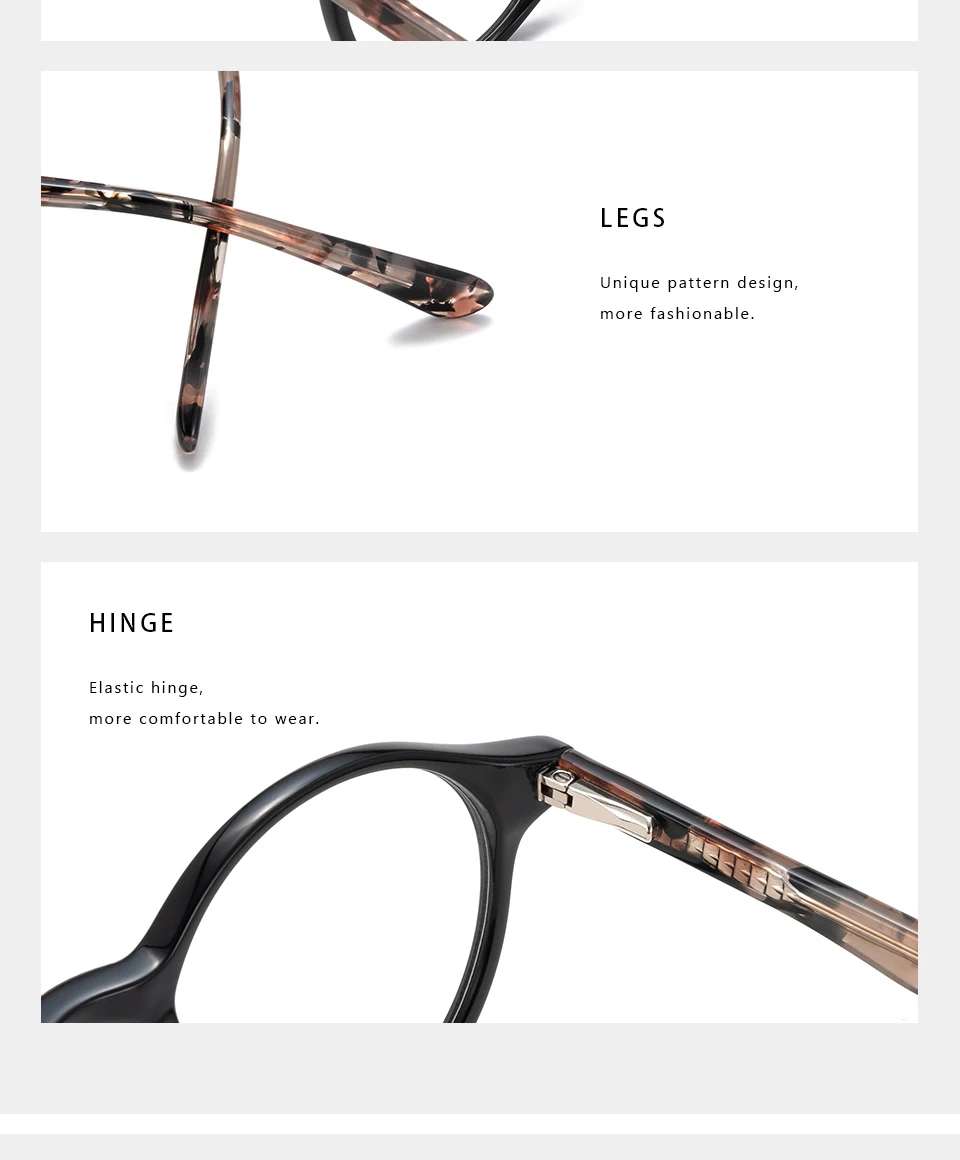 Женские очки TR90, оправа, брендовые круглые, модные, дизайнерские, прозрачные, оптические, по рецепту, оправы для очков# LS8001