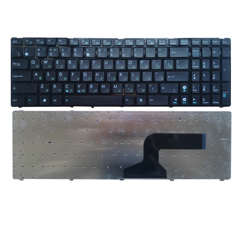 Teclado Asus N61ja N61jq N61jv N61vg N61vf K53e G53 G53jw K73 K72 K72s K73b K73e K73s Ksd Teclado Russo Novo Teclado de substituição - Imagem 2