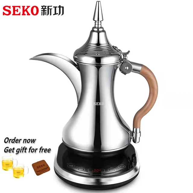 Seko Coffee Maker Electric Kettle Arabic Coffee Pot Alb-001 - Electric  Kettles - AliExpress